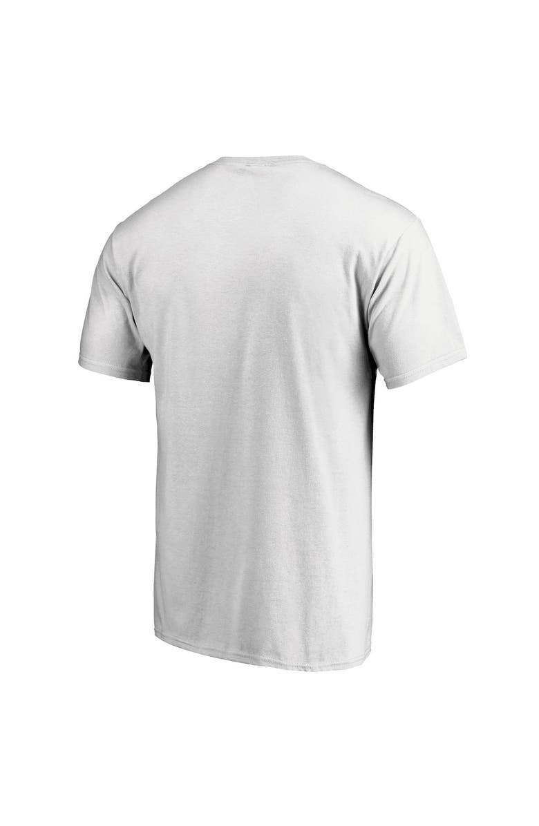FANATICS Men's Fanatics Branded White Charlotte FC Wordmark T-Shirt, Alternate, color, 