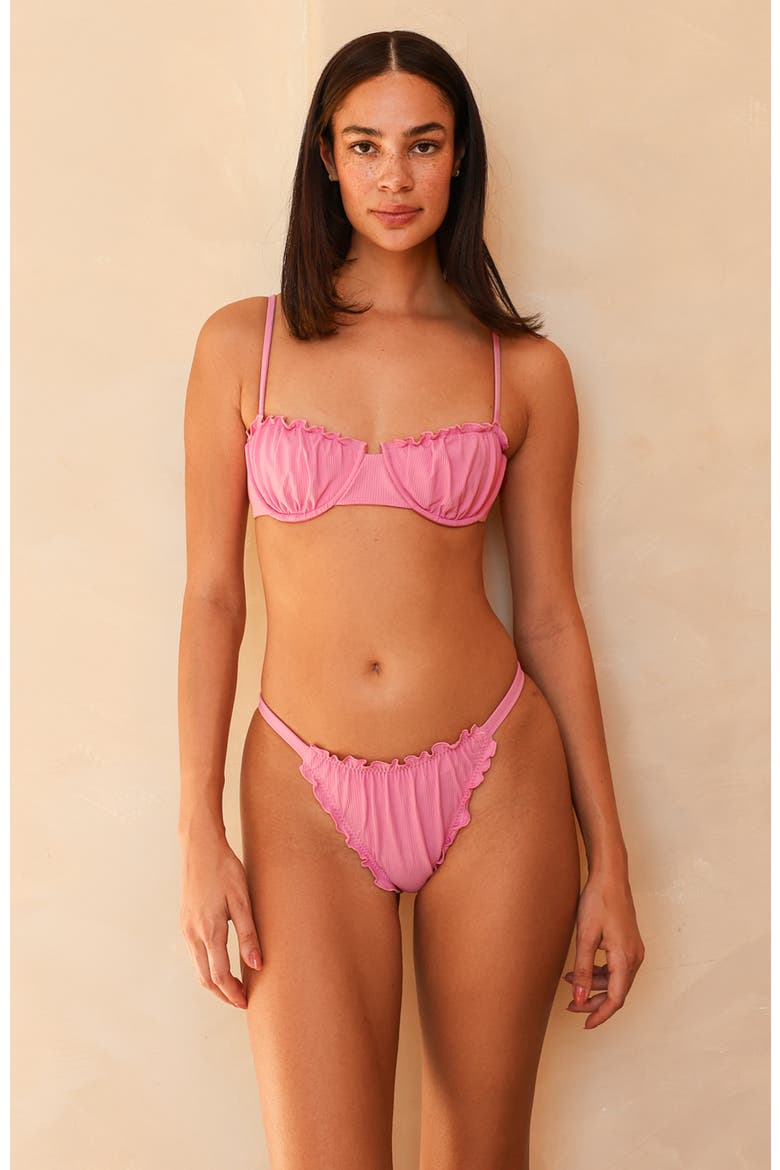 Gisele Cheeky Bikini Bottom, Alternate, color, Tropical Punch