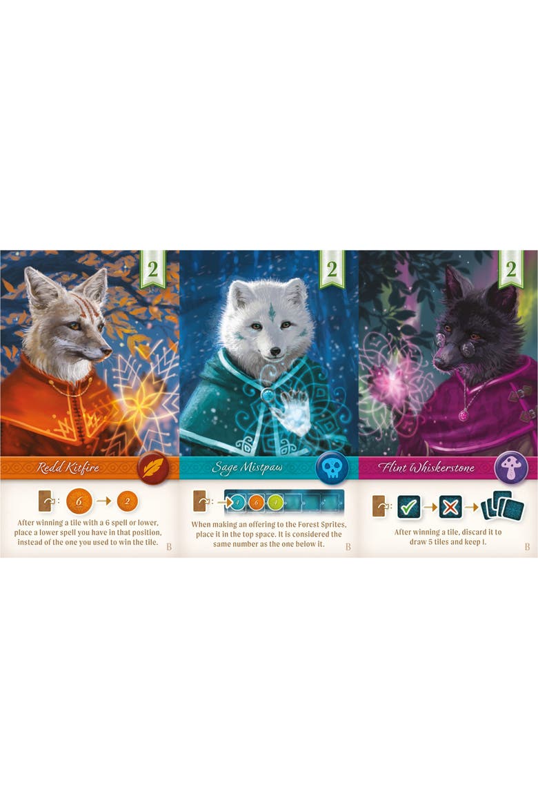 Nocturne Set Collection & Bidding Board Game, Alternate, color, Multicolored