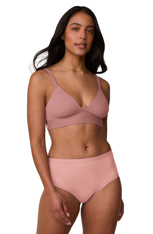 Harper Wilde Bliss Triangle Bralette In Pink
