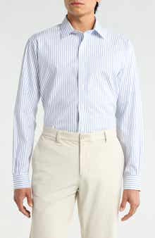 Brooks Brothers Regular Fit Non-Iron Stripe Button-Down Shirt