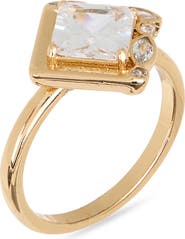 NORDSTROM RACK Cubic Zirconia Geometric Ring