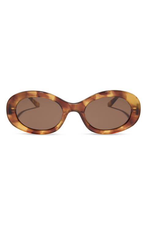 Lainey 52mm Oval Sunglasses