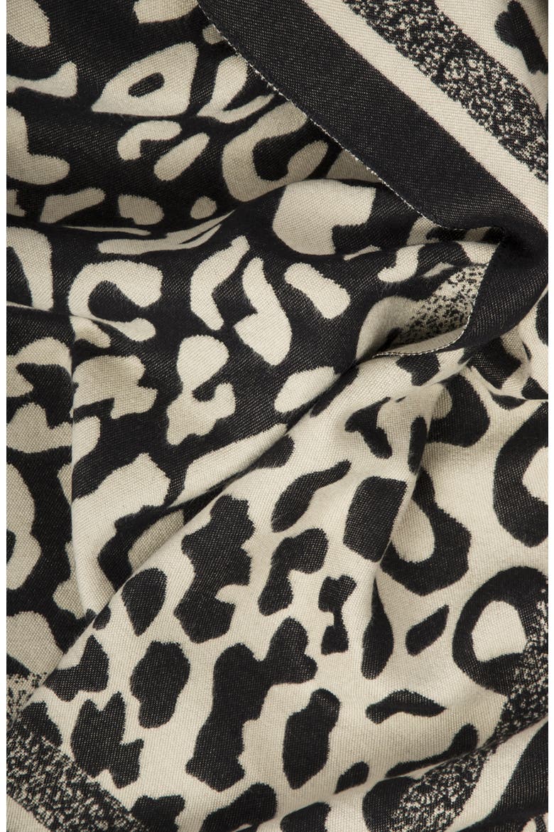 Reversible Scarf, Alternate, color, BLACK COMBO