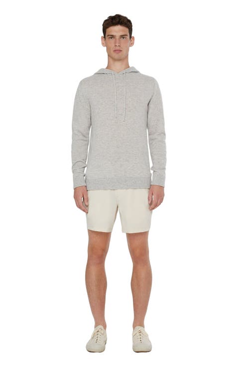 100% Cashmere Hooded Pullover