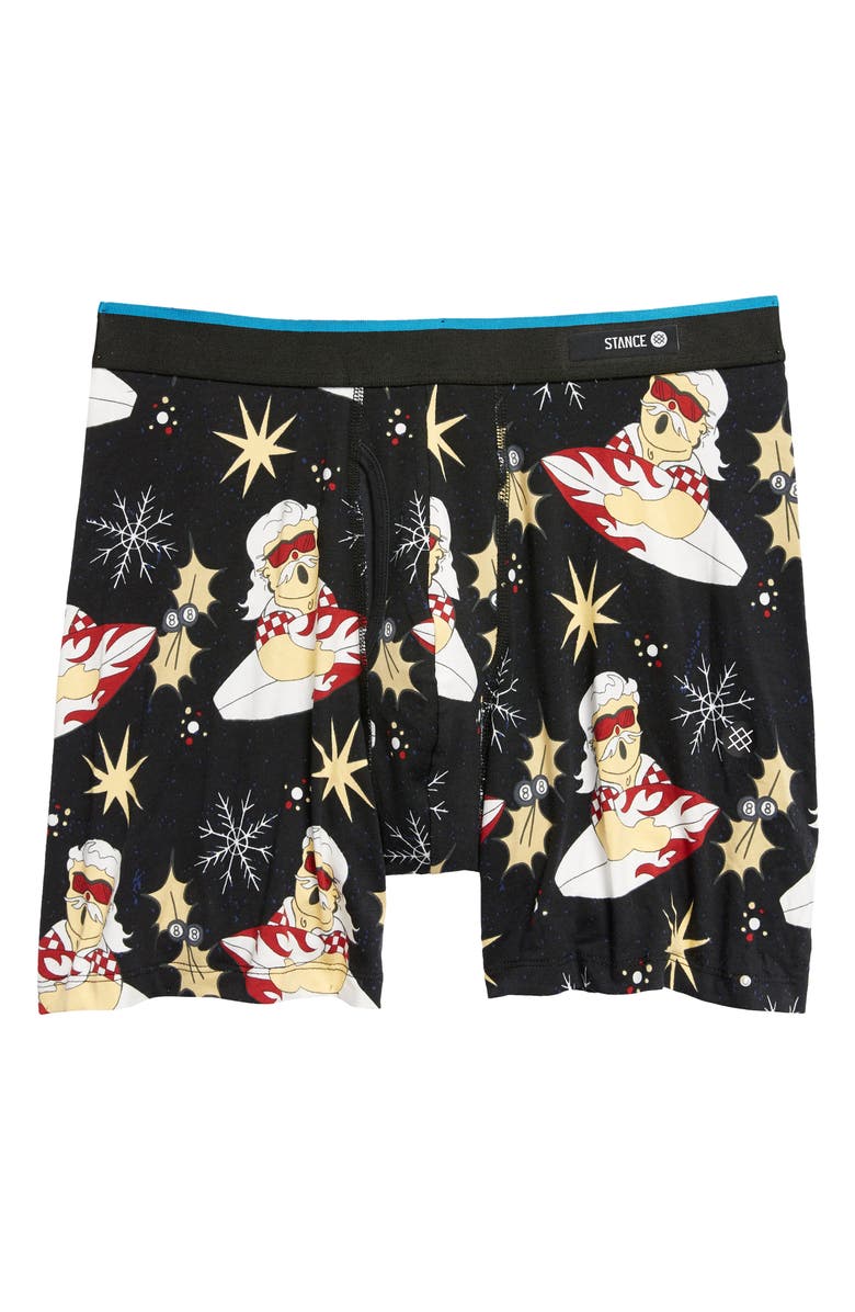 Stance Surfin' Santa Boxer Briefs, Alternate, color, 