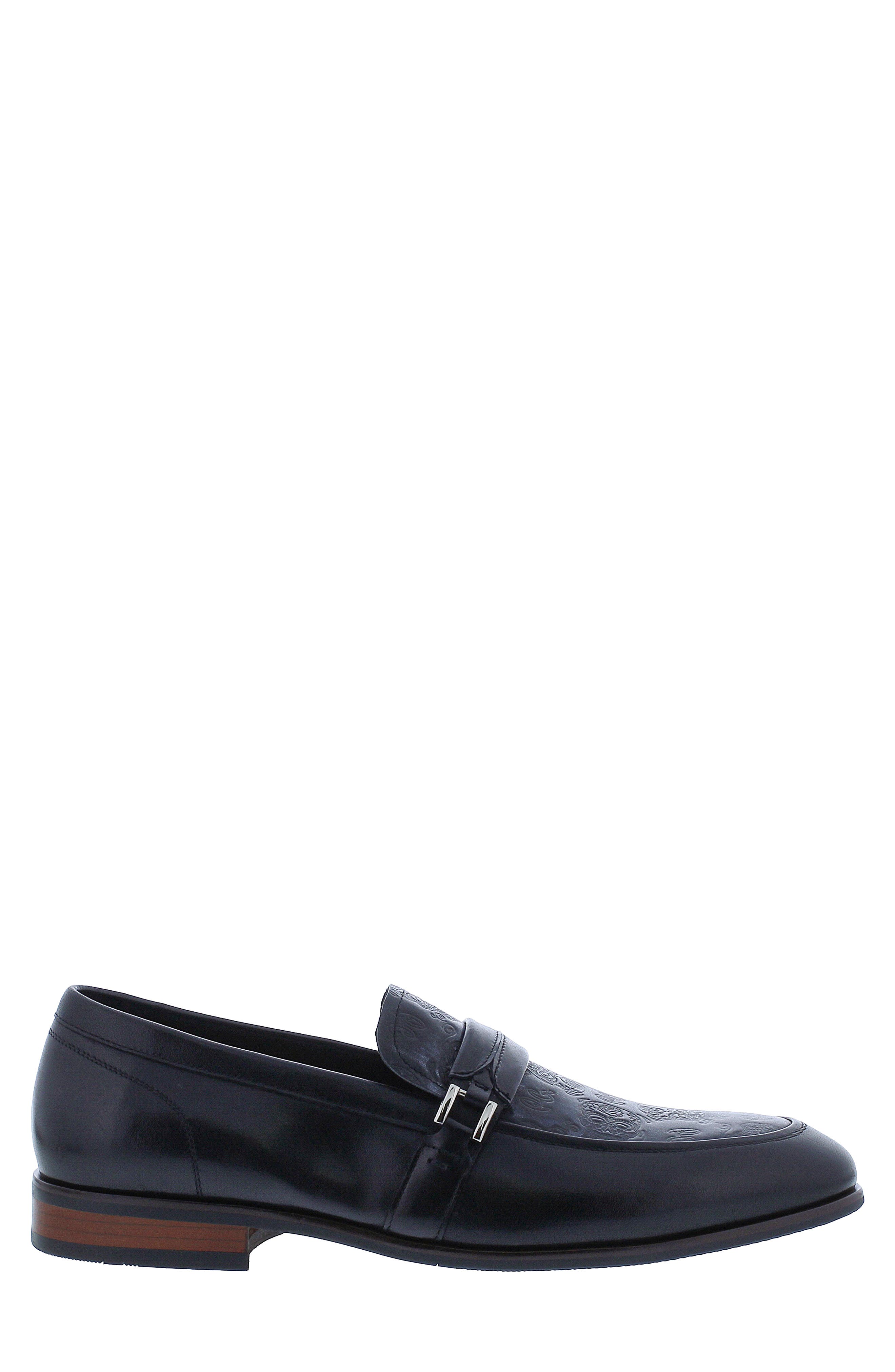 Robert Graham Olian Embossed Loafer, Alternate, color, 