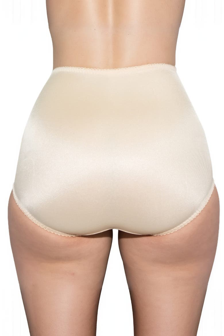 4-way Stretch Full Coverage Panty, Alternate, color, Beige