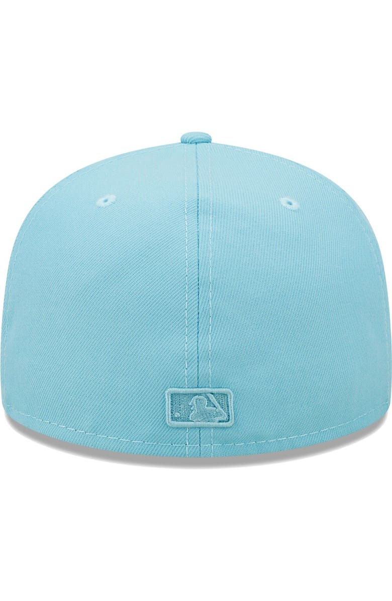 New Era Men's New Era Light Blue Houston Astros Color Pack 59FIFTY Fitted Hat, Alternate, color, 