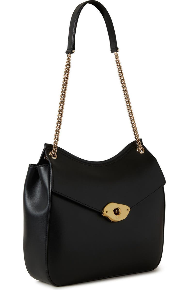 Mulberry Lana Chain Strap High Gloss Leather Shoulder Bag, Alternate, color,