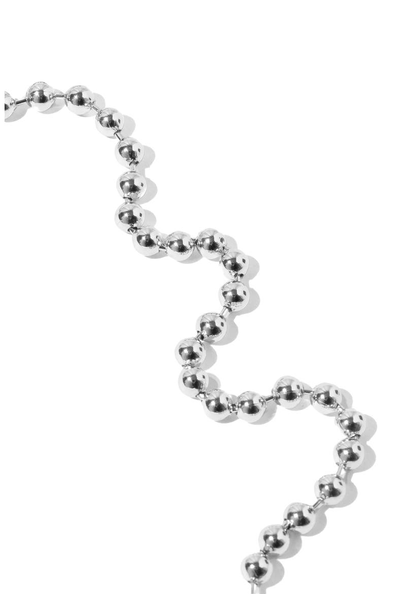 Boston Ball Chain Necklace, Alternate, color, SILVER