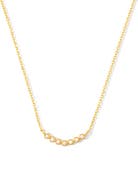 Mint & Lily Opal Arc Necklace