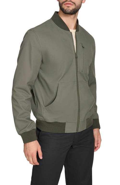 Levi's Oxford Water Resistant Bomber Jacket In Thyme