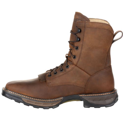 Durango Waterproof Lace Up Boot In Brown