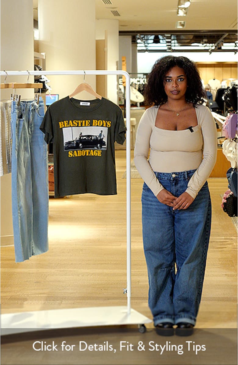 Beastie Boys Sabotage Cotton Graphic T-Shirt, sales video thumbnail