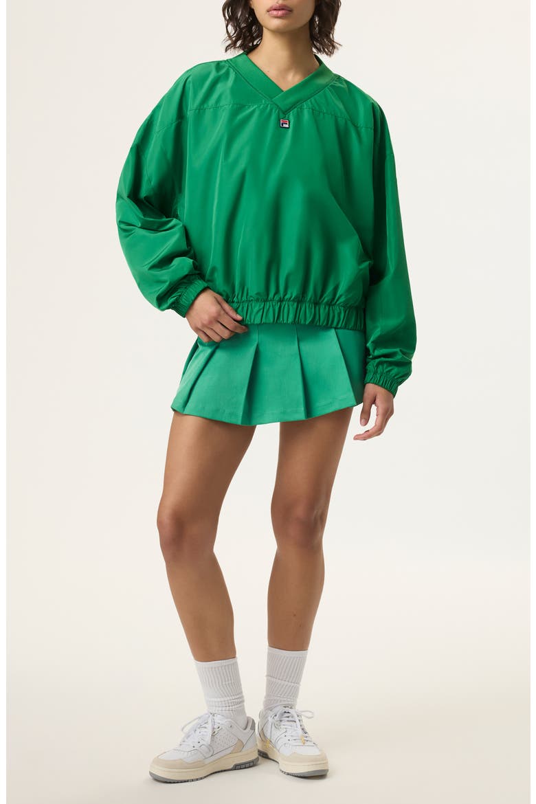 x Hailey Windbreaker, Alternate, color, FILA GREEN