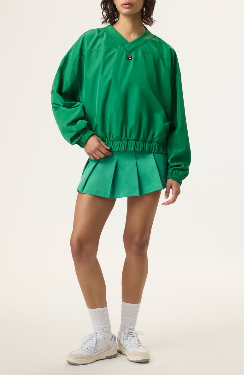 FILA x Hailey Windbreaker, Alternate, color, Fila Green