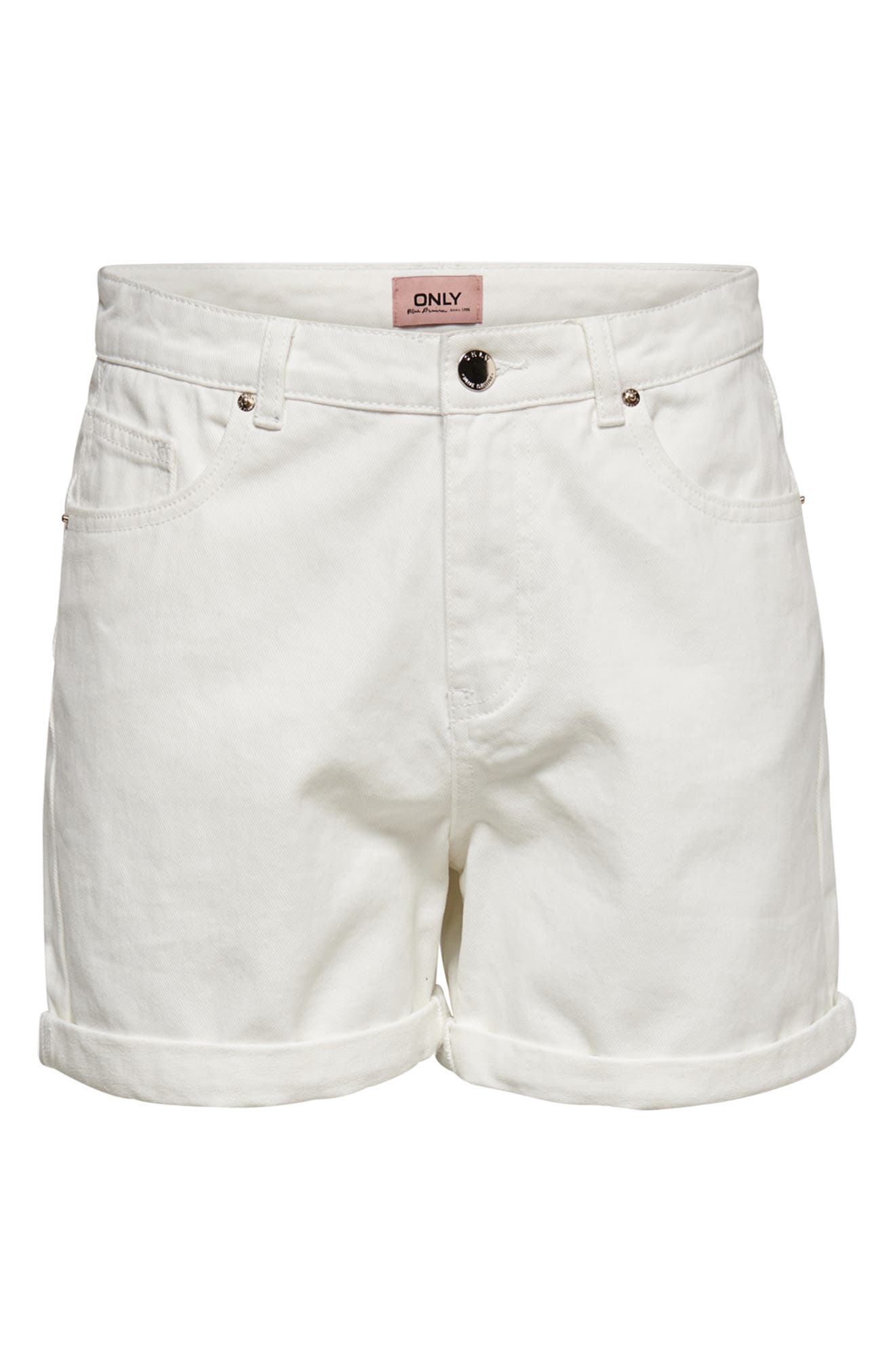 High Waist Cuffed Shorts - image 2