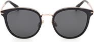 Max Mara 55mm Round Sunglasses
