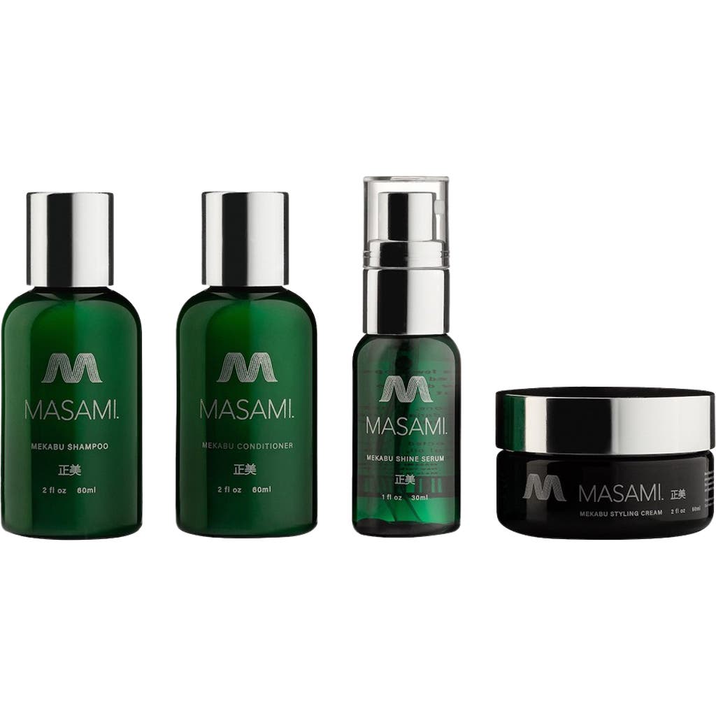 MASAMI MASAMI MEKABU HYRATING HAIRCARE TRAVEL KIT
