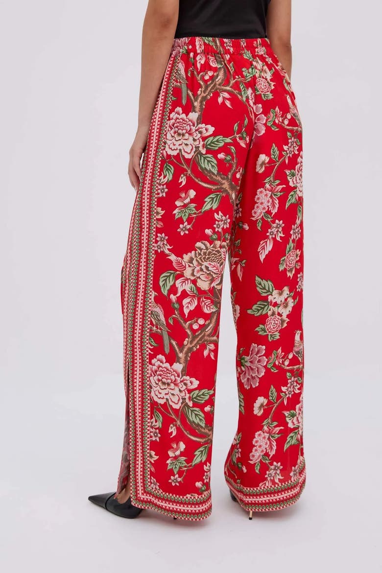 Hallie Red Trousers, Alternate, color, Red