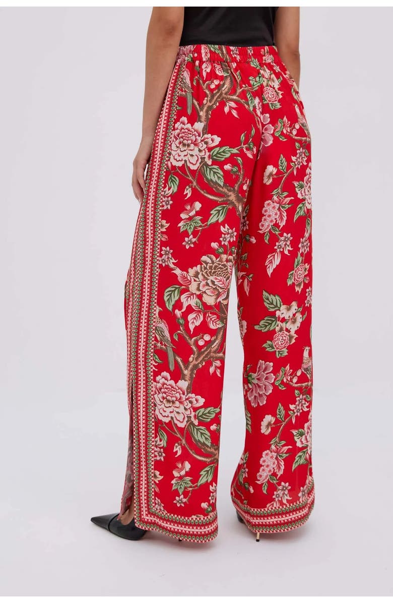 RAISHMA Hallie Red Trousers, Alternate, color, Red