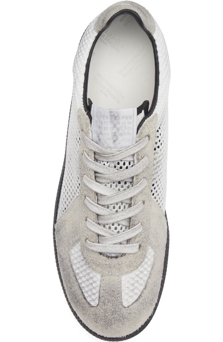 Maison Margiela Replica Low Top Sneaker, Alternate, color, White/ Grey