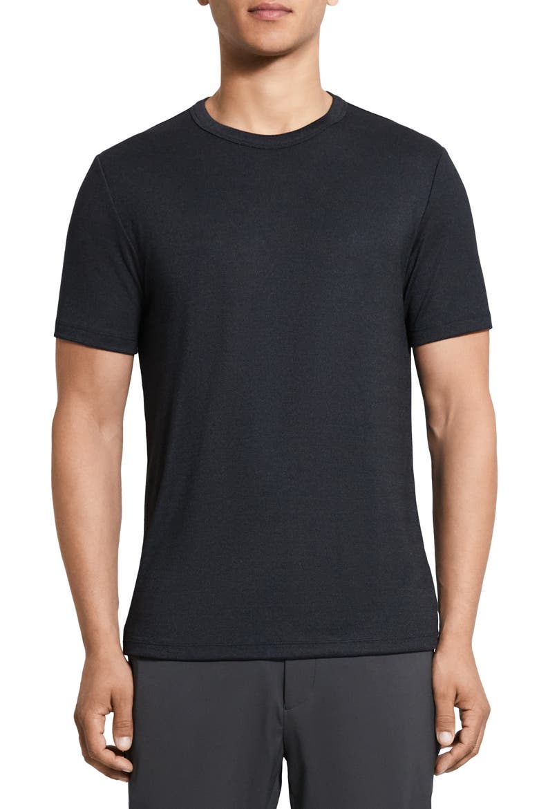Anemone Milano Essential Tee, Main, color, BLACK MULTI
