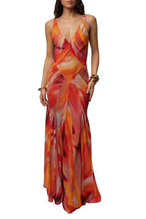 Prism Tide Maxi Dress