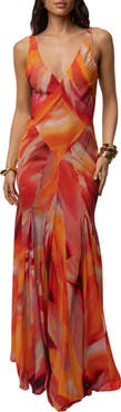 JLUXLABEL Prism Tide Maxi Dress