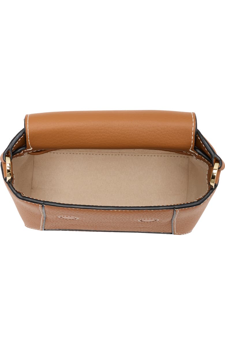 Strathberry Nano Mosaic Grained Leather Top Handle Bag, Alternate, color,