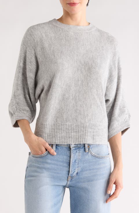 Seed Stitch Dolman Sweater