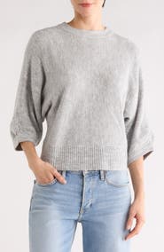 Democracy Seed Stitch Dolman Sweater