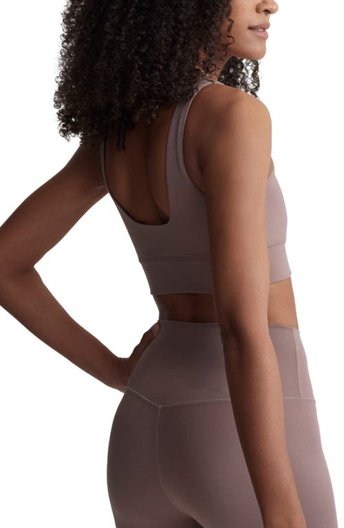 Varley Freesoft Cori Sports Bra In Deep Taupe
