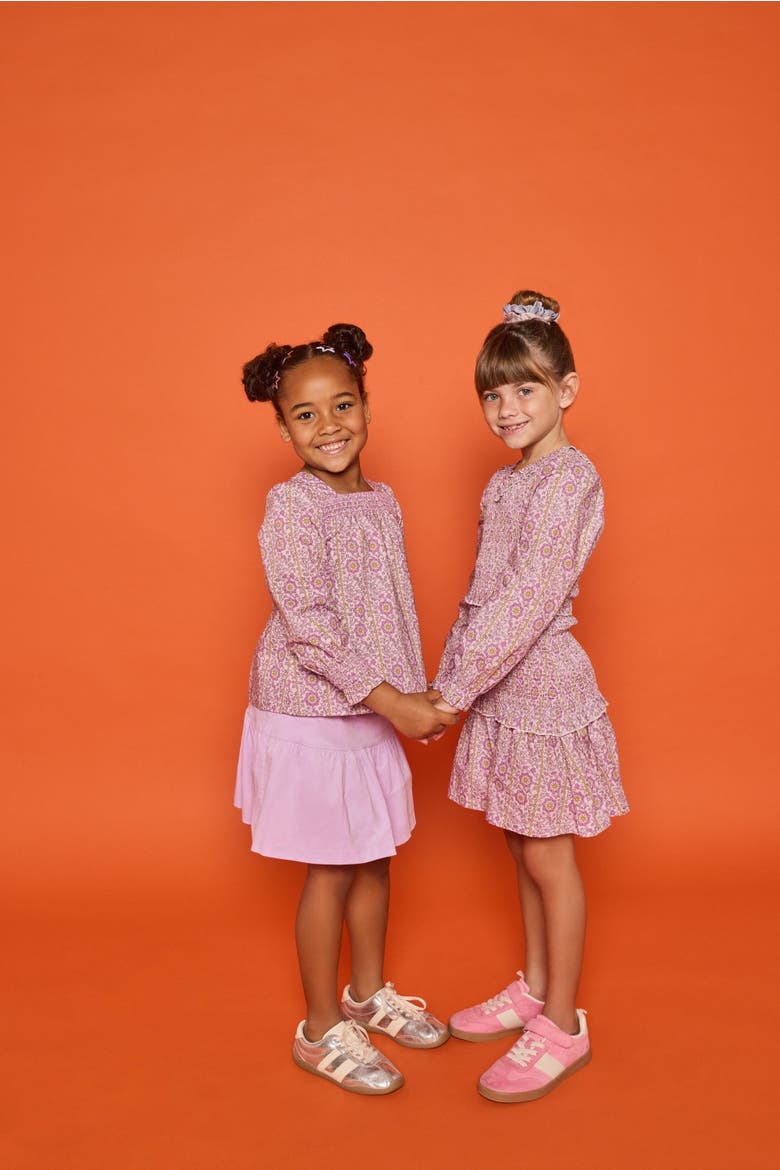 Kids' Indie Dress, Alternate, color, Verbier Vines Violet
