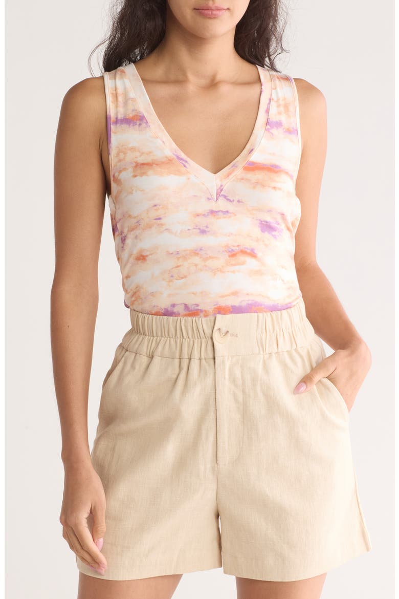 Onida Print Tank, Main, color, NUAGE ROSE