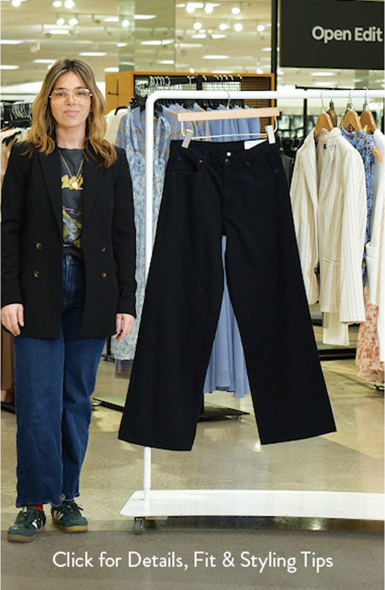 Featherweight Andi High Waist Wide Leg Jeans, sales video thumbnail