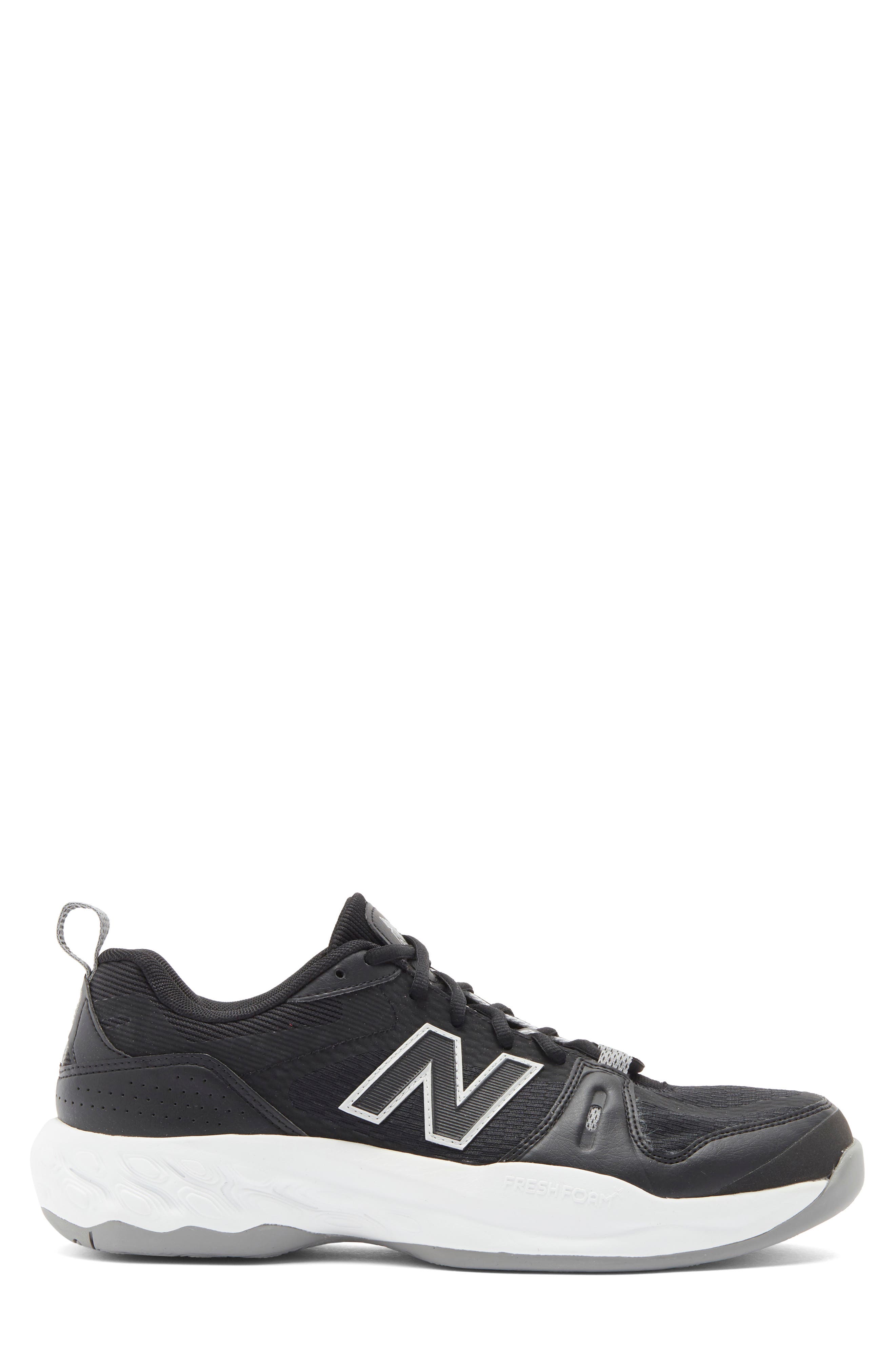 New Balance 1007 Running Shoes, Alternate, color, Black/ White