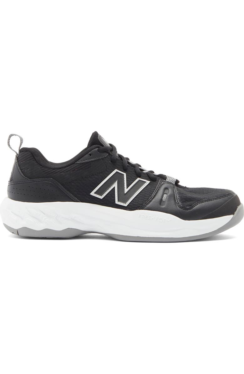 New Balance 1007 Running Shoes, Alternate, color, Black/ White