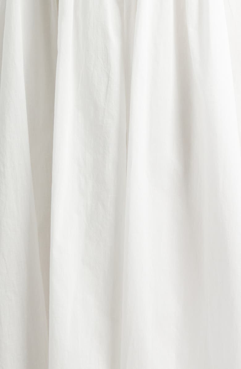 POSSE Danielle Embroidered Ruffle Cotton Sundress, Alternate, color, Vintage White