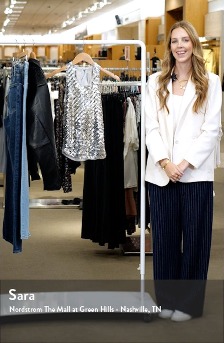 Disco Fever Tie Back Tank, sales video thumbnail