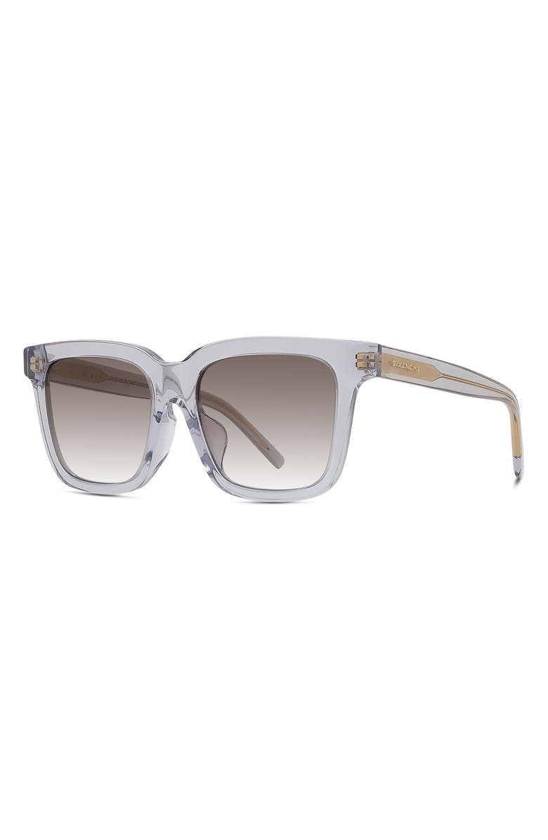 Givenchy GV Day Gradient Square Sunglasses, Alternate, color, Grey/ Gradient Brown