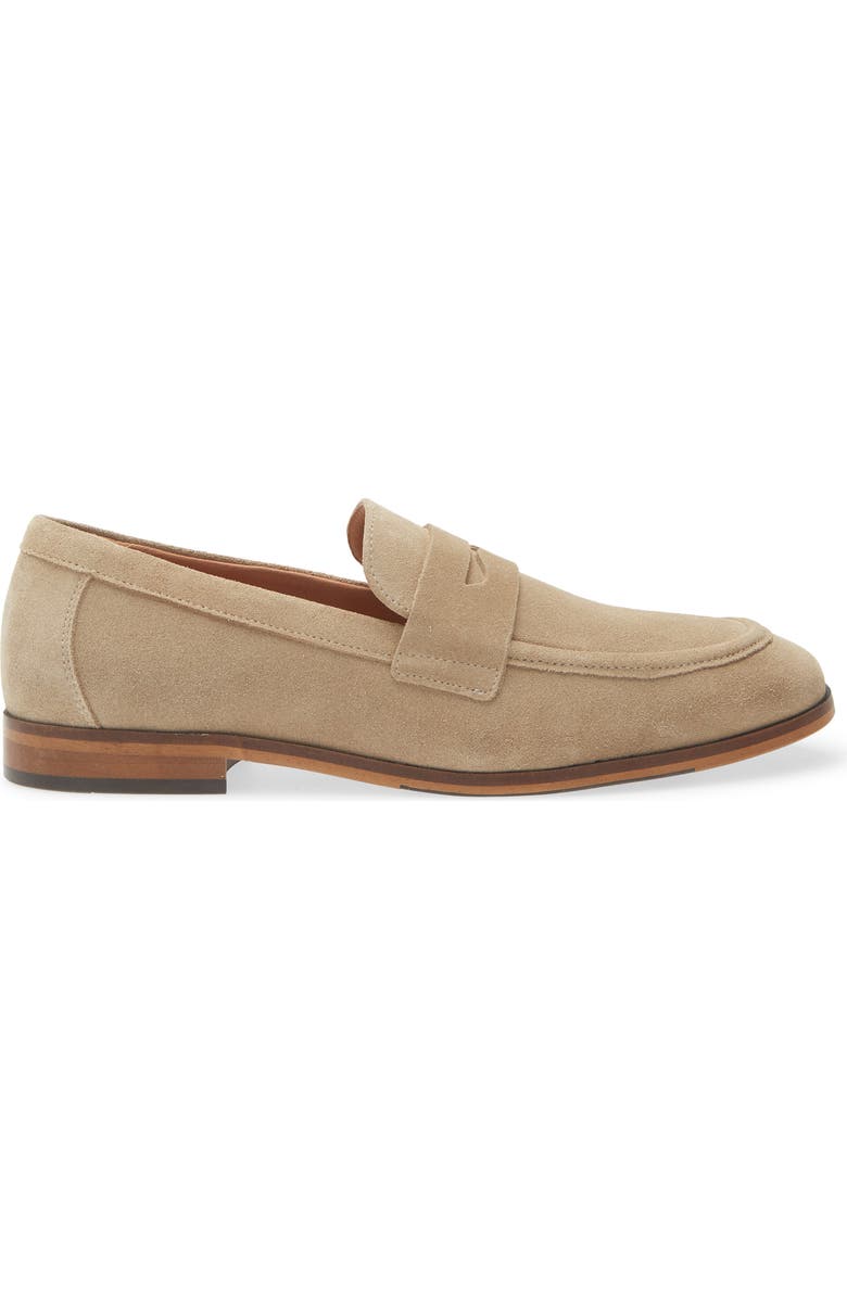 Bruno Magli Modena Loafer, Alternate, color, Taupe Suede