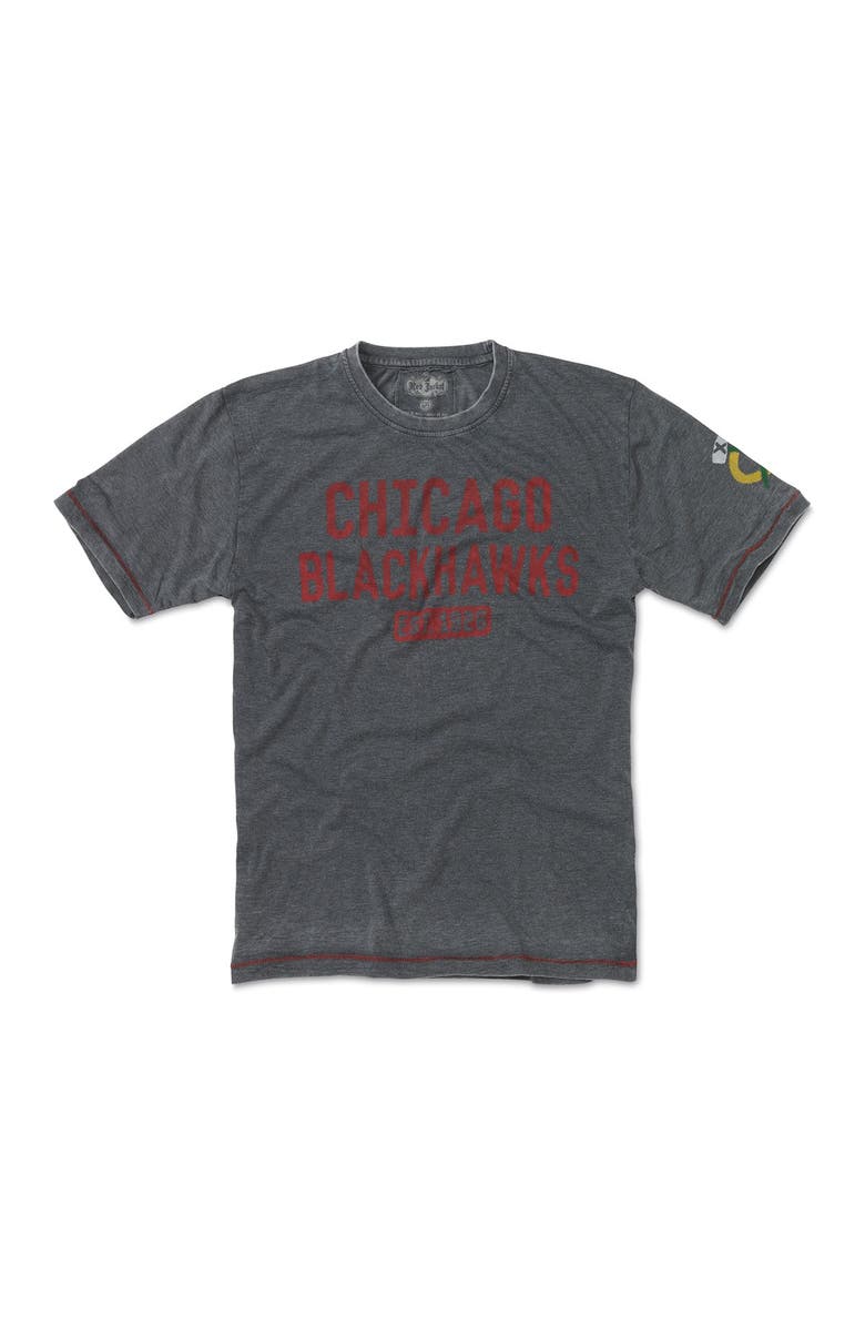 American Needle NHL Chicago Blackhawks Short Sleeve T-Shirt, Main, color, 