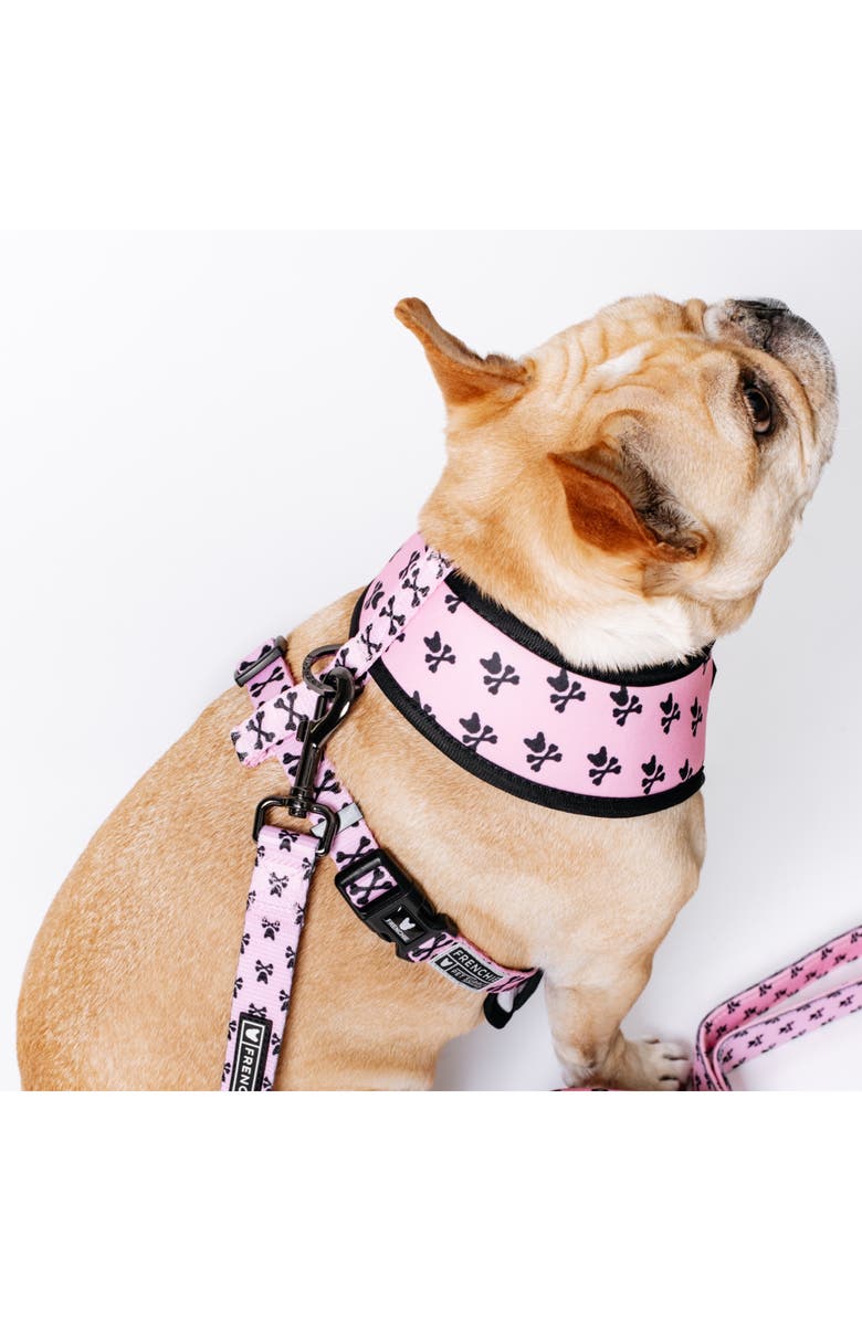Frenchie Duo Reversible Harness, Alternate, color, Pink Bad To The Bone