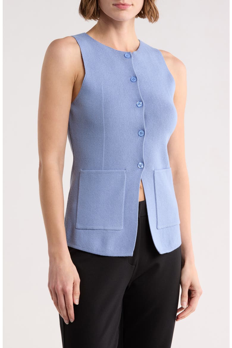 Sweater Vest, Main, color, BLUE