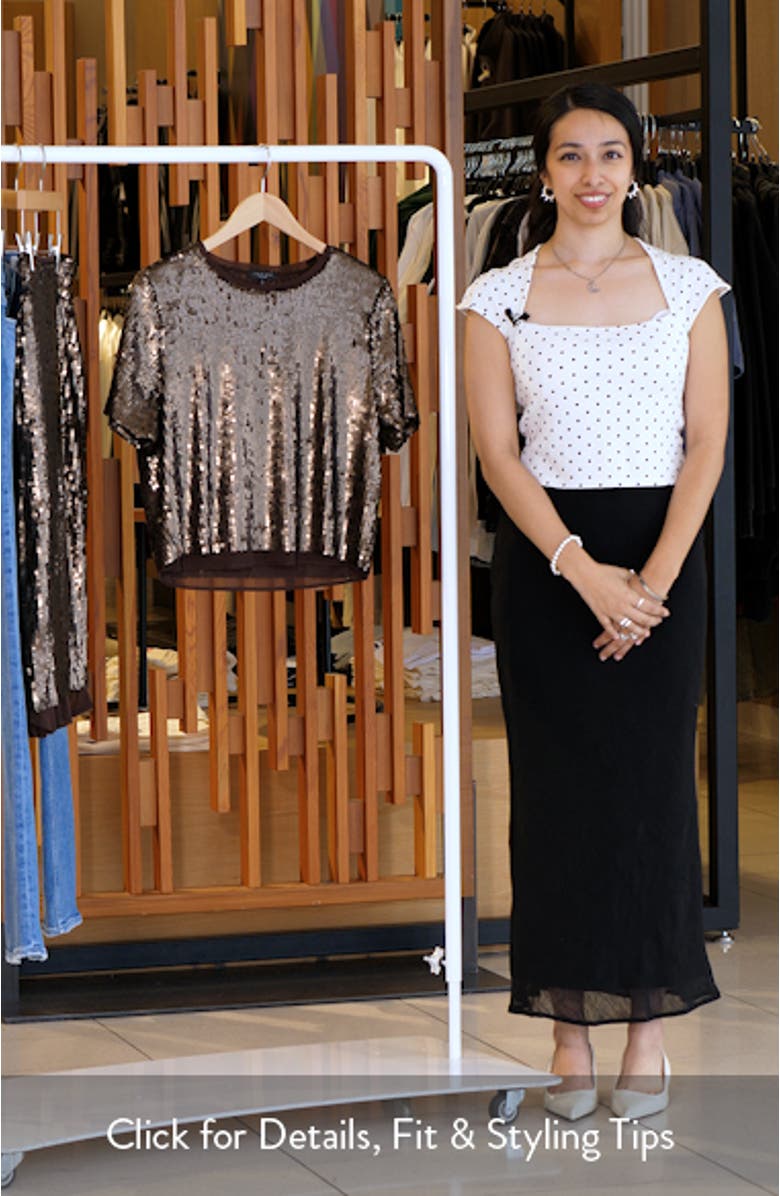 Lucy Sequin T-Shirt, sales video thumbnail