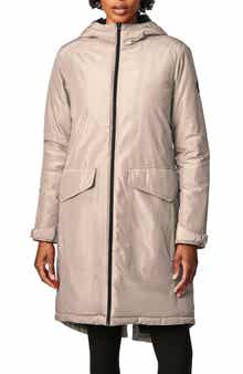 Bernardo Insulated Hooded Raincoat