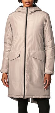 Bernardo Insulated Hooded Raincoat