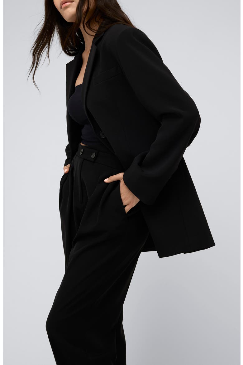 Vision Stretch Twill Jacket, Alternate, color, BLACK